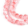 Baking Paint Glass Beads Strands DGLA-N015-4mm-03-3