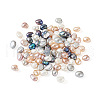 Beadthoven 100Pcs 4 Styles Natural Cultured Freshwater Pearl Beads PEAR-BT0001-02-4