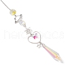 Alloy Planet Moon Hanging Ornaments HJEW-JM03018-4