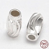 Fancy Cut Oval 925 Sterling Silver Beads STER-F012-16B-2