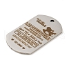 Non-Tarnish 201 Stainless Steel Pendants STAS-L079-01P-06-2