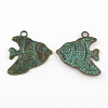 Zinc Alloy Pendants PALLOY-R065-050-LF-1