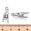 304 Stainless Steel Pendants STAS-T065-21A-P-3