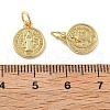 Brass Charms KK-C092-17A-G-3
