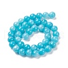 Natural Mashan Jade Round Beads Strands G-D263-10mm-XS20-3