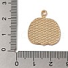 Thanksgiving Day Golden Tone Alloy Enamel Pendants ENAM-M002-02L-G-3