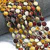 Natural Mookaite Beads Strands G-C116-A111-01-1