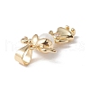 Eco-Friendly Rack Plating Brass Micro Pave Cubic Zirconia Pendants KK-F835-10G-3
