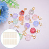 ANATTASOUL 100Pcs Brass Ball Head Pins KK-AN0001-02-4