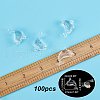 ARRICRAFT 100Pcs Transparent Acrylic Pendants TACR-AR0001-11-2