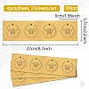 Self Adhesive Gold Foil Embossed Stickers DIY-WH0575-041-2