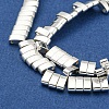Electroplated Synthetic Non-Magnetic Hematite Beads Strands G-I360-B02-04-3
