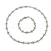 Fashionable Alloy Cross Link Chain Necklaces for Women WG7A74C-01-1-4