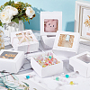 Square Kraft Paper Storage Gift Boxes CON-WH0095-100B-01-5
