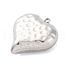 304 Stainless Steel Pendants STAS-P386-03P-C-2