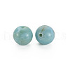 Round Imitation Gemstone Acrylic Beads OACR-R029-12mm-06-4