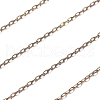 Brass Cable Chains X-CHC011Y-AB-2