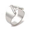 201 Stainless Steel Finger Rings RJEW-H223-04P-A-4