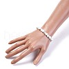Natural & Synthetic Gemstone Stretch Bracelets BJEW-JB04506-4