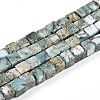 Natural Variscite Beads Strands G-T140-41B-4