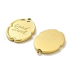 304 Stainless Steel Pendants STAS-L022-114G-2