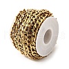 Ion Plating(IP) 304 Stainless Steel Figaro Chains CHS-V001-03G-3