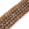 Synthetic Moonstone Beads Strands G-E573-01B-07-2