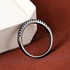 Brass Micro Pave Cubic Zirconia Finger Rings for Women FS-WG59B22-13-2