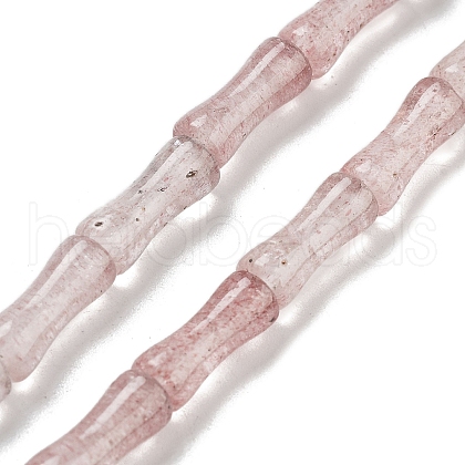 Natural Strawberry Quartz Beads Strands G-Q178-A14-01-1