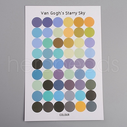 Paper Decorations Stickers DIY-I022-05C-1