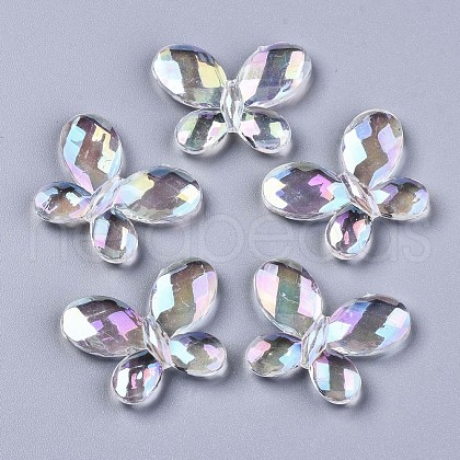 Transparent Acrylic Beads PACR-N010-014-1