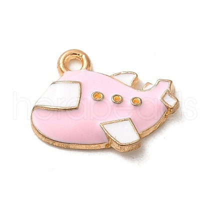 Alloy Enamel Pendants ENAM-E064-21KCG-02-1