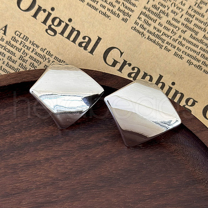 CCB Plastic Irregular Geometric Statement Stud Earrings TN6021-4-1
