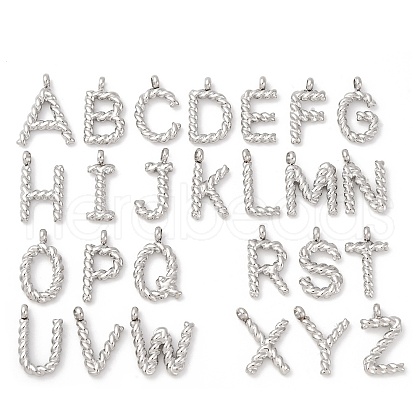 26Pcs 304 Stainless Steel Charms STAS-T064-75P-1