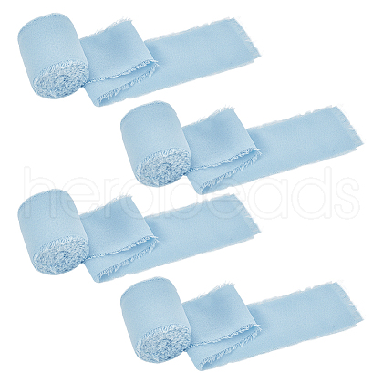 5M Cotton Frayed Ribbons OCOR-WH0045-09D-1
