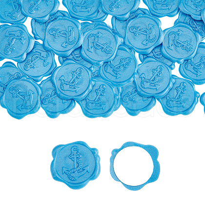 SUPERDANT Adhesive Wax Seal Stickers DIY-SD0001-59H-1