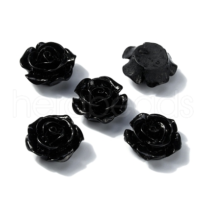 Opaque Resin Cabochons CRES-WH0013-04B-1
