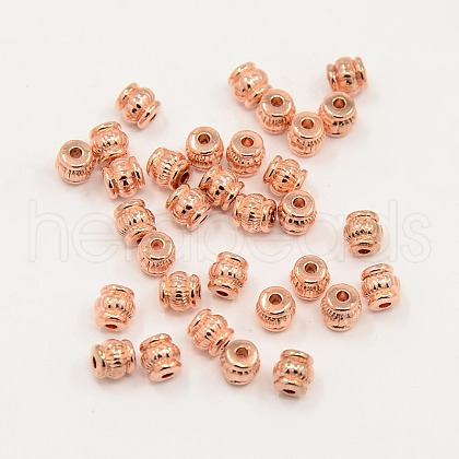 Tibetan Style Beads X-TIBEB-Q043-RG-FF-1