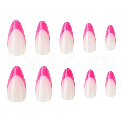 ABS Plastic Full Cover Press On False Nails DIY-CJC0006-12B-1