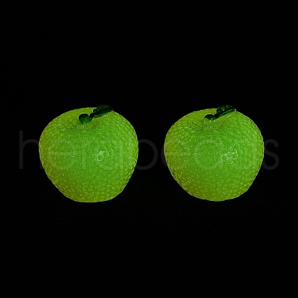 Luminous Resin Cabochons CRES-D277-03H-1