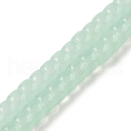 Baking Plating Glass Beads Strands X1-GLAA-H036-01H-1
