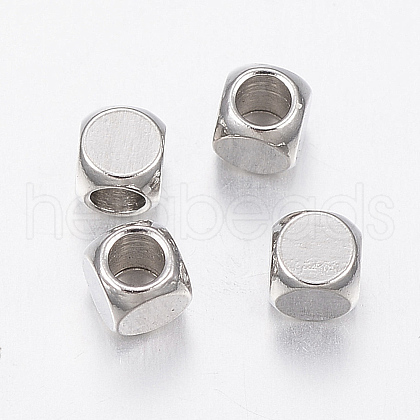 Tarnish Resistant 304 Stainless Steel Beads STAS-G170-36P-3mm-1
