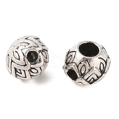 Tibetan Style Alloy 3 Hole Guru Beads FIND-C060-018AS-1
