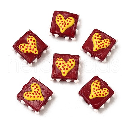 Handmade Lampwork Enamel Beads LAMP-S079-09F-1
