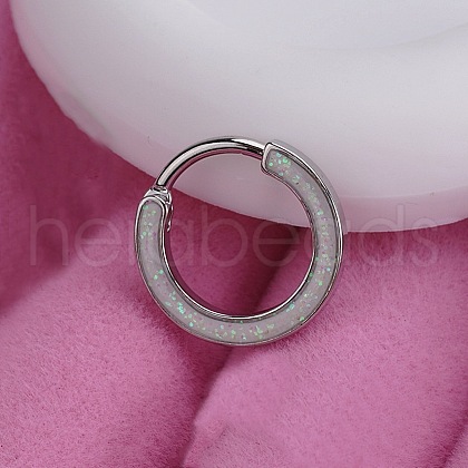 316L Stainless Steel Hoop Nose Rings WGEE114-29-1
