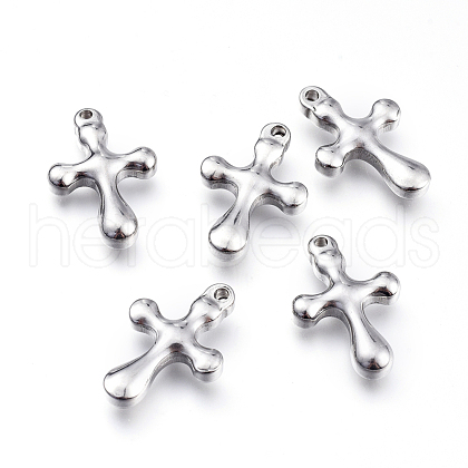 Tarnish Resistant 304 Stainless Steel Pendants STAS-F240-13P-1