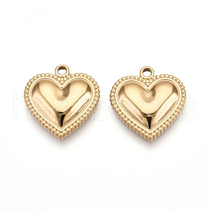304 Stainless Steel Pendants STAS-N109-68G-1