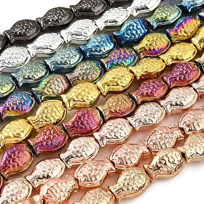 Electroplate Glass Beads Strands EGLA-V001-01-1