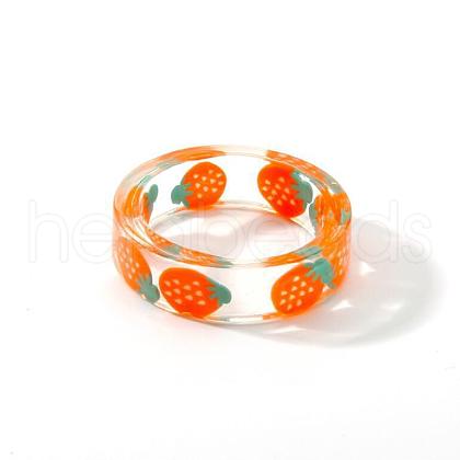 Resin Plain Band Rings FS-WG41763-16-1