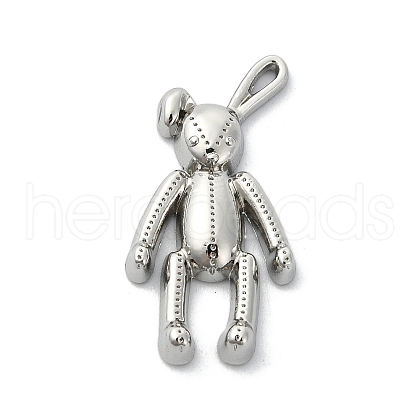 Rack Plating Alloy Pendants FIND-M014-13P-1